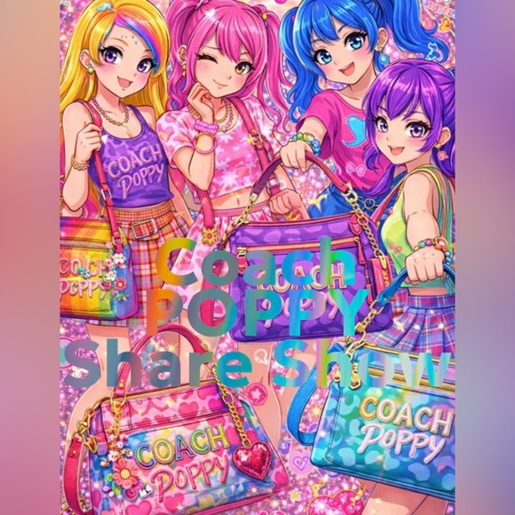 Coach Handbags - Coach Poppy April 19th! Share Show FLYER Like to be Notified!!